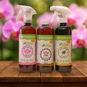 Kit orgánico para orquídeas