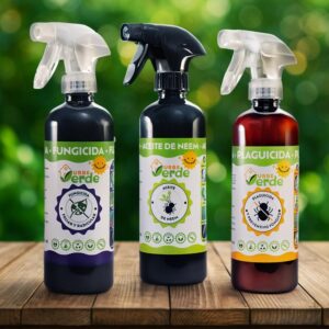 Kit orgánico contra plagas y hongos de plantas